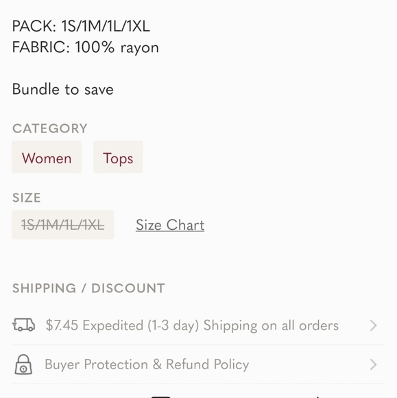 Pull-down sleeves top. - Picture 3 of 3